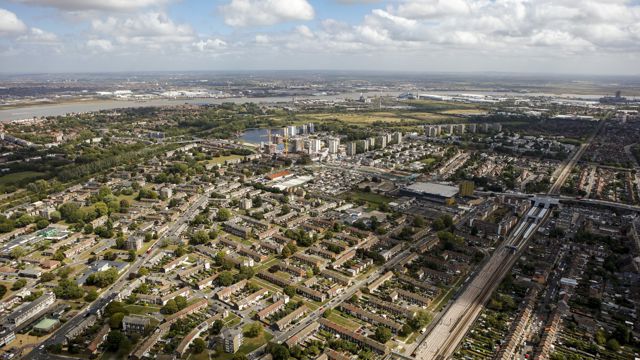 Aerial Of Thamesmead