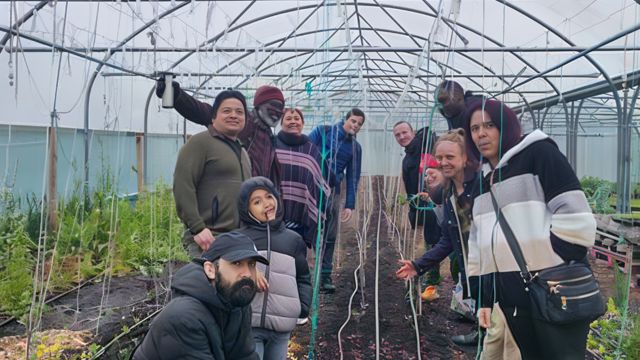 Thamesmead residents take a trip to Greenwich’s sustainable urban farm