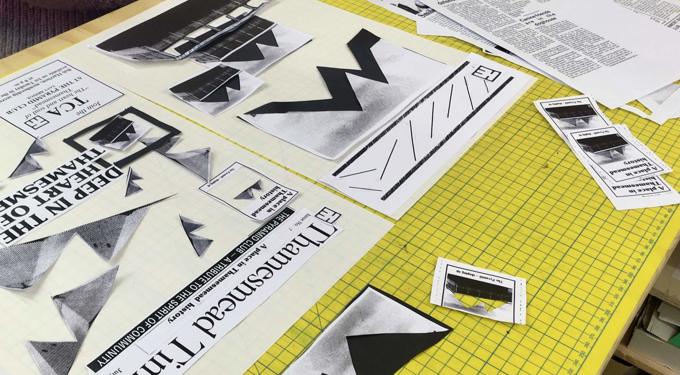 Thamesmead Times Revisited Collage