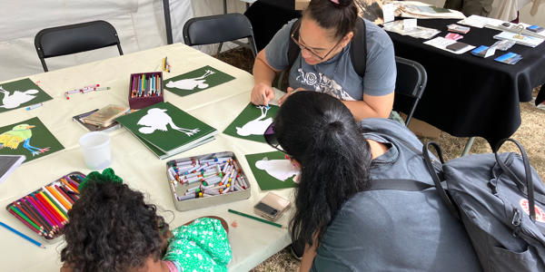 Bow Arts Collaging Workshop Thamesmead Festival