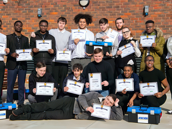 A group of young people who completed YouthBuild Ventures UK’s construction programme in Thamesmead recently graduated as part of an inspiring ceremony at the Moorings Sociable Club.
