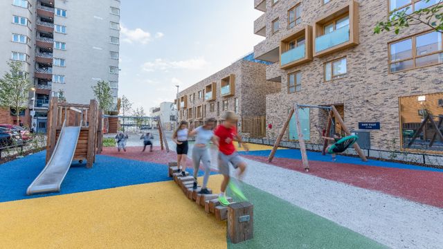 Playground At Cygnet Square In Southmere