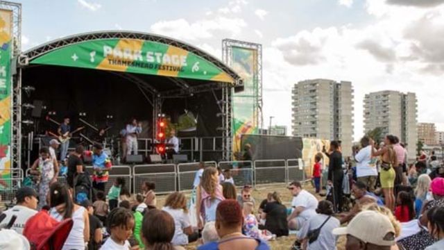 Thamesmead Festival Park Stage